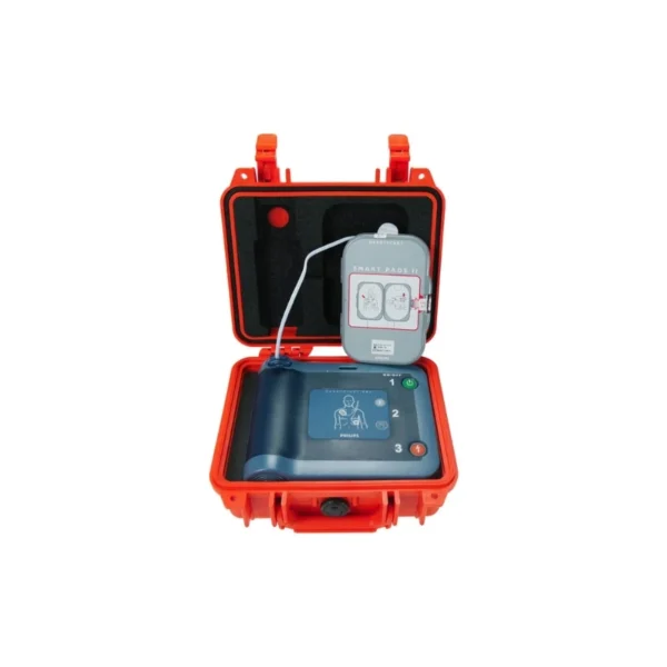Defibrylator AED Philips Heartstart FRx w walizce ochronnej PELI prometia
